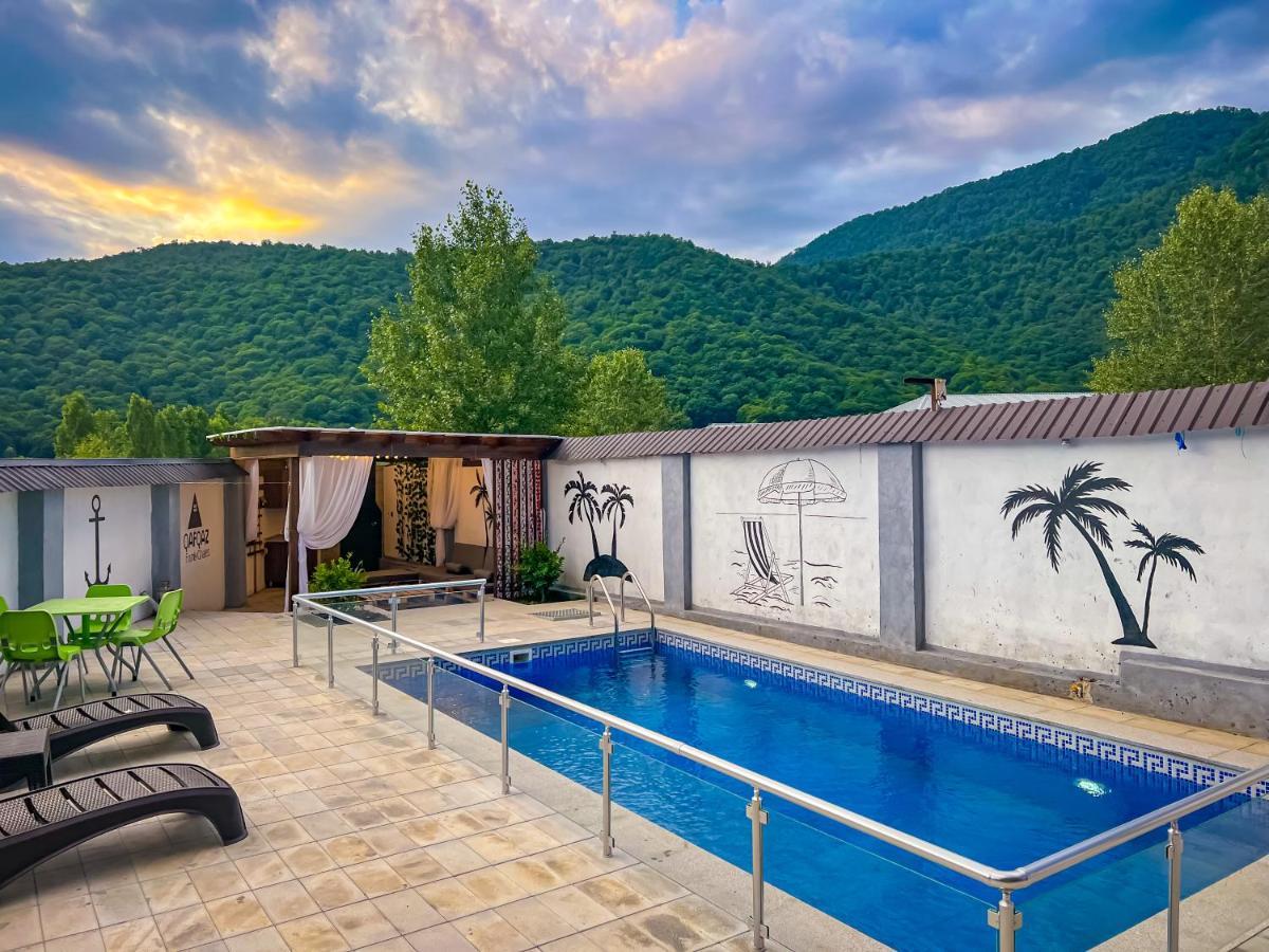 Qafqaz Family Chalet Gabala Buitenkant foto
