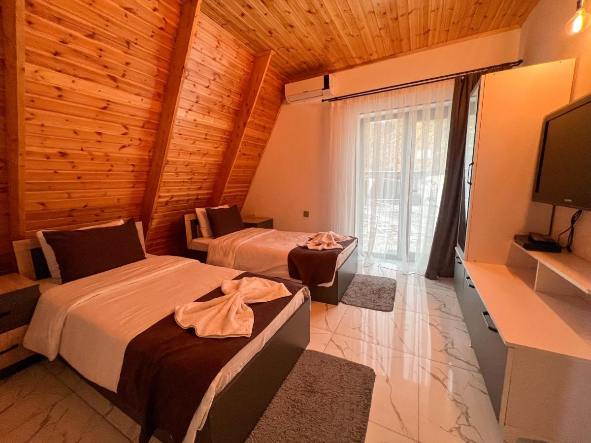Qafqaz Family Chalet Gabala Buitenkant foto