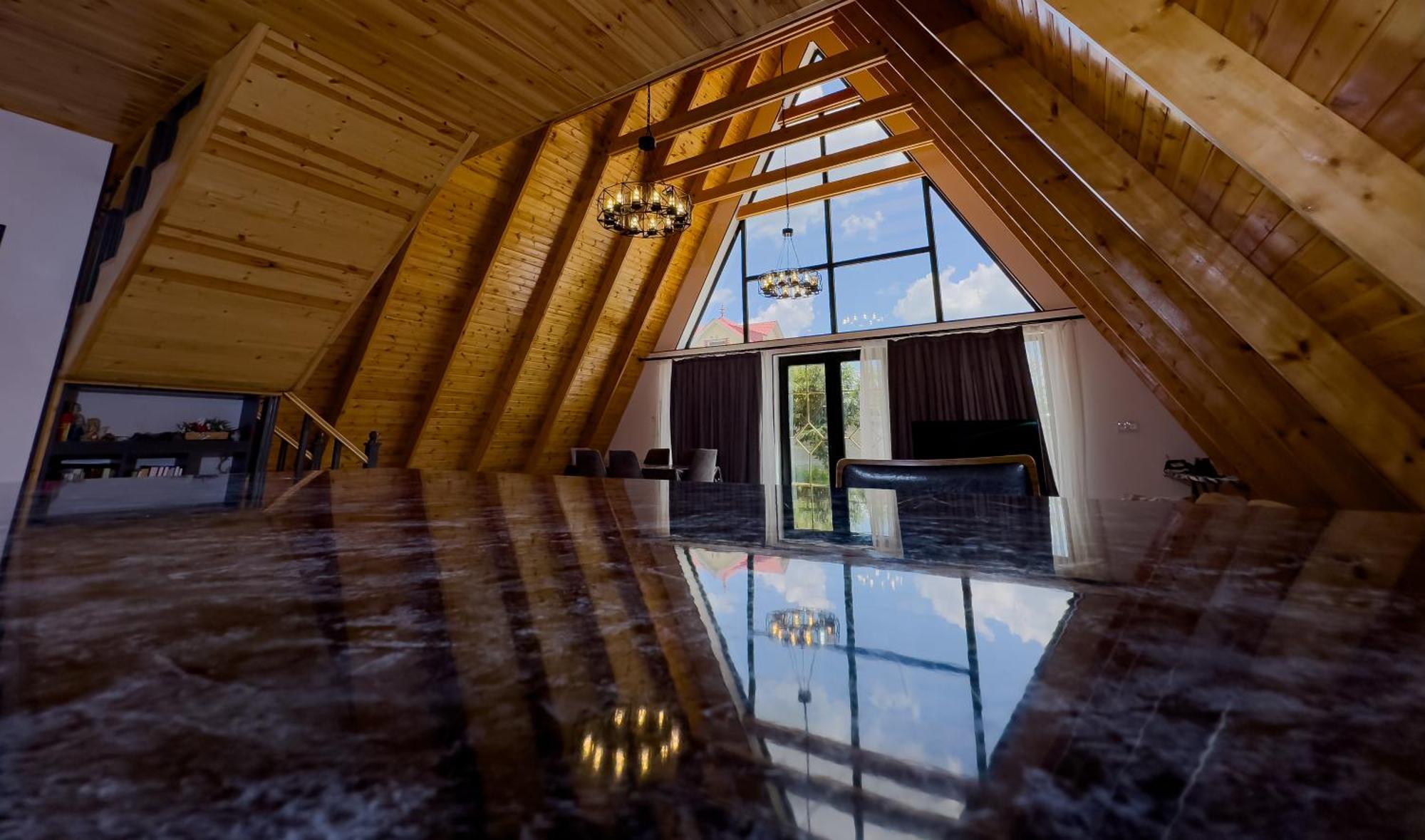 Qafqaz Family Chalet Gabala Buitenkant foto