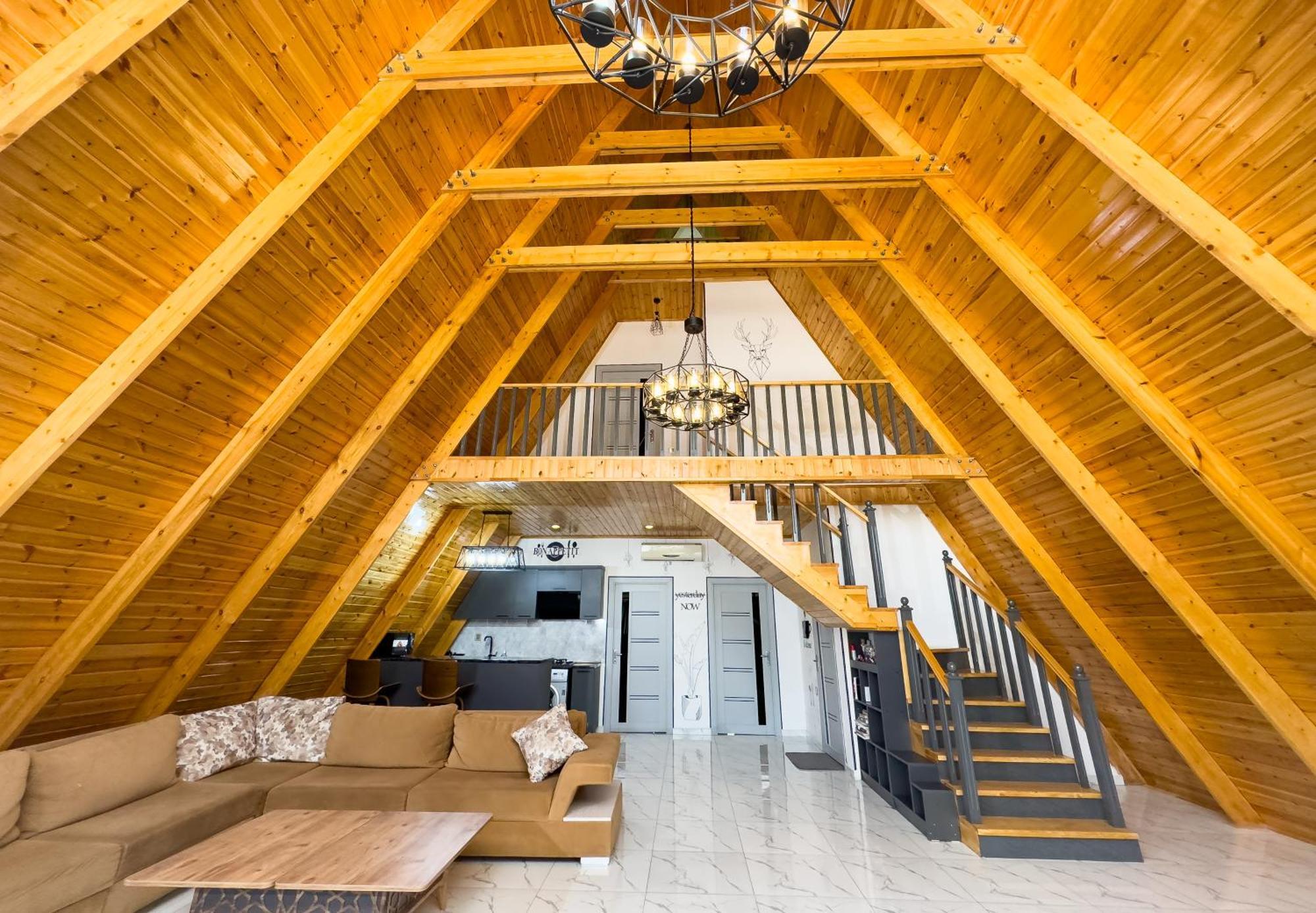 Qafqaz Family Chalet Gabala Buitenkant foto