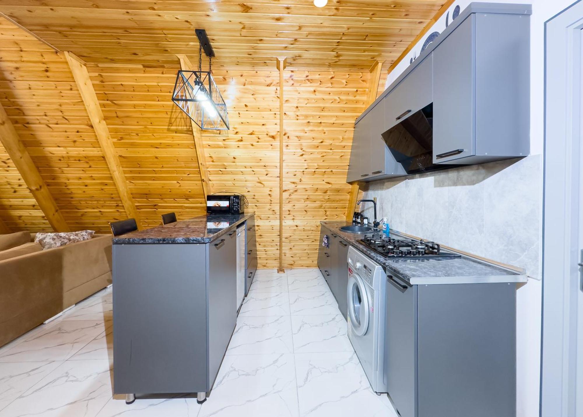 Qafqaz Family Chalet Gabala Buitenkant foto