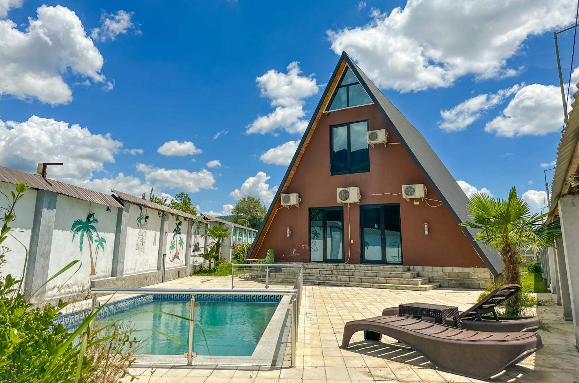 Qafqaz Family Chalet Gabala Buitenkant foto