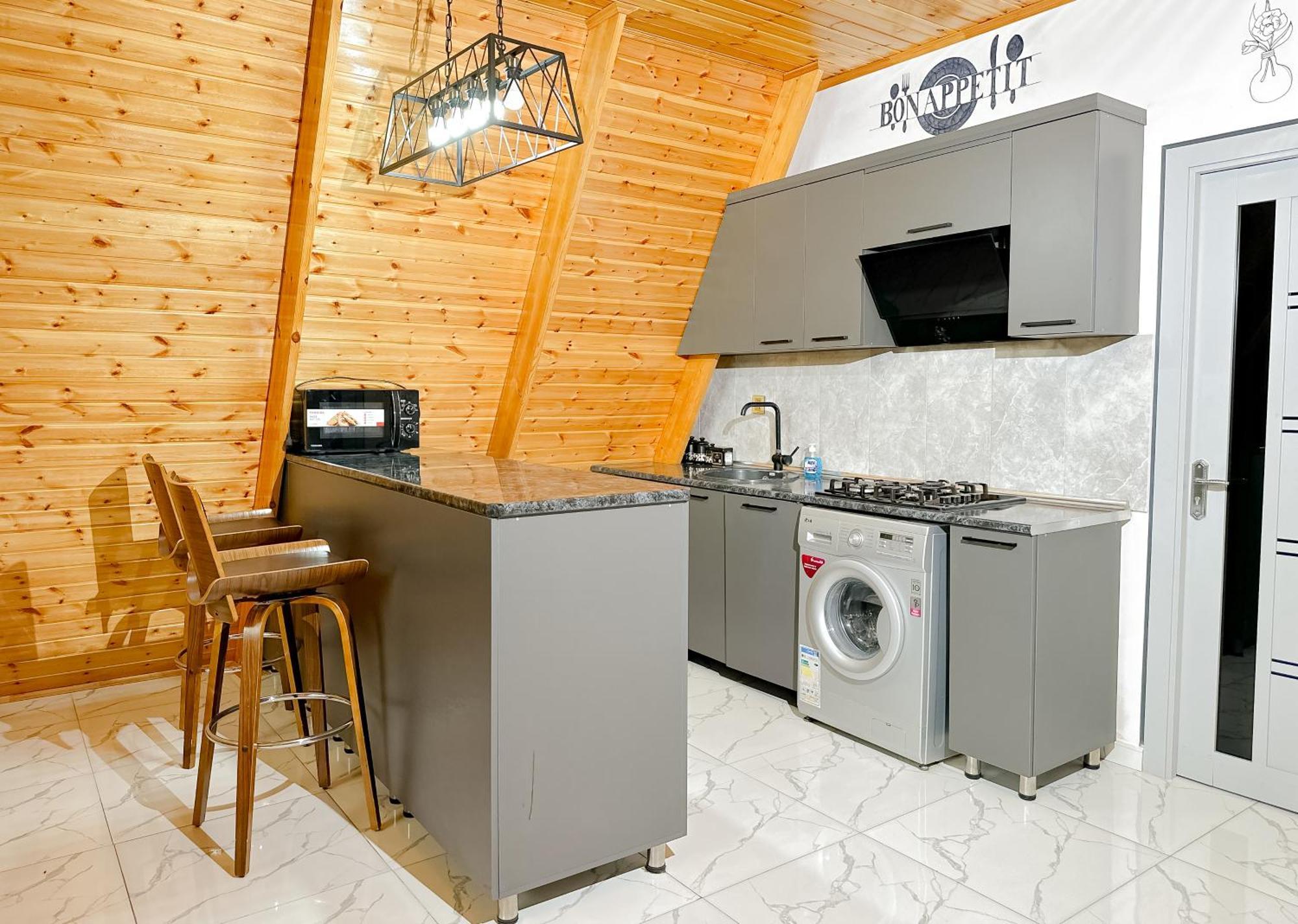 Qafqaz Family Chalet Gabala Buitenkant foto