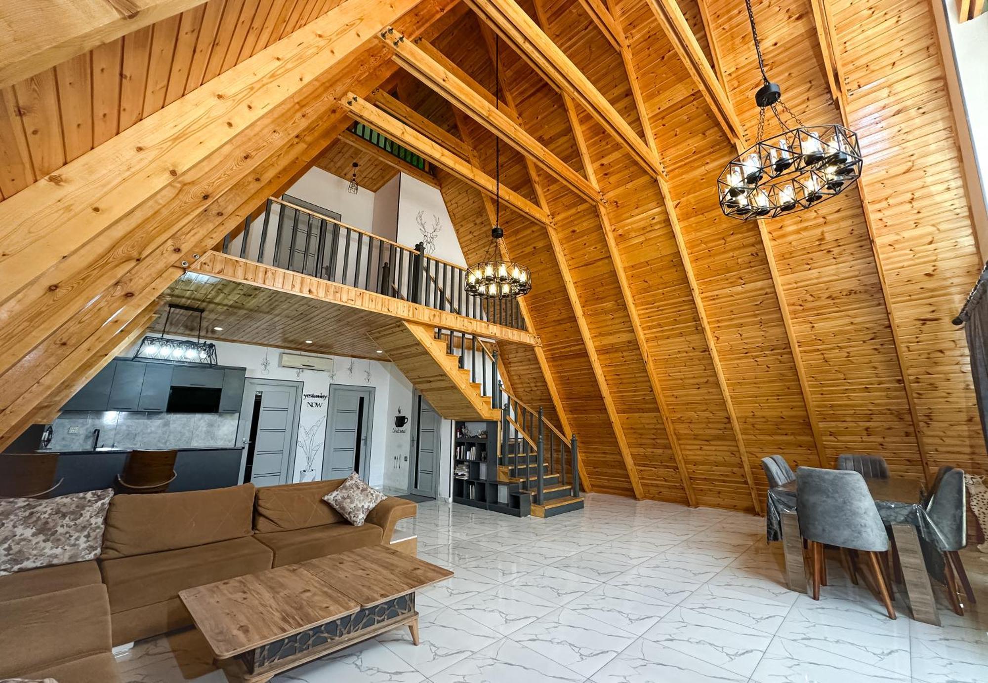 Qafqaz Family Chalet Gabala Buitenkant foto